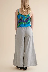 Buy Grey Wide Leg Lounge Pants Online at Earthbound Trading