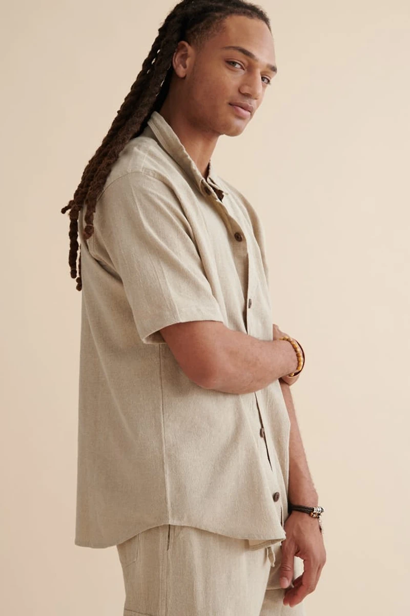 Buy Oat Camp Shirt Online at Earthbound Trading