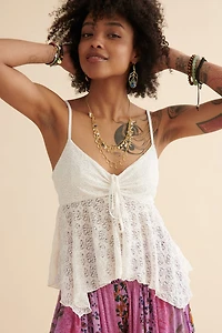 Buy White Lace Adjustable Fairy Tank Online at Earthbound Trading