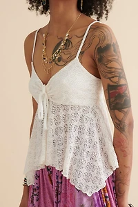 Buy White Lace Adjustable Fairy Tank Online at Earthbound Trading