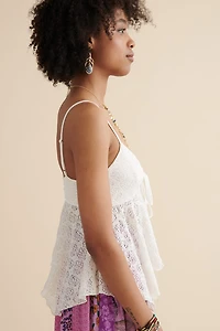 Buy White Lace Adjustable Fairy Tank Online at Earthbound Trading