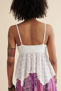Buy White Lace Adjustable Fairy Tank Online at Earthbound Trading