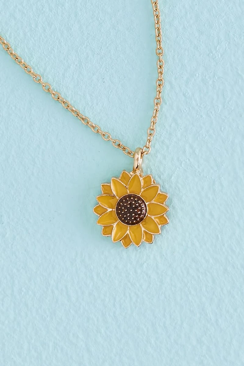 Shine Bright - Shop Sunflower Seed Paper Necklace Set