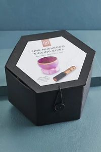 Buy Pink Mushroom Singing Bowl Online at Earthbound Trading