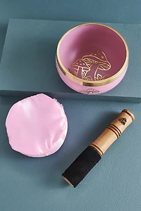 Buy Pink Mushroom Singing Bowl Online at Earthbound Trading
