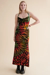 Handmade Thailand Tie Dye Maxi Dress