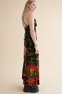Handmade Thailand Tie Dye Maxi Dress