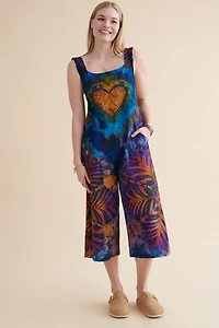 Buy Rainbow Heart Artisan Tie Dye Overalls Online at Earthbound Trading