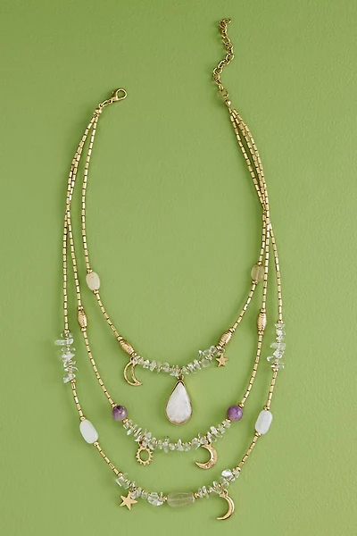 Mystic Stardust Stone Necklace