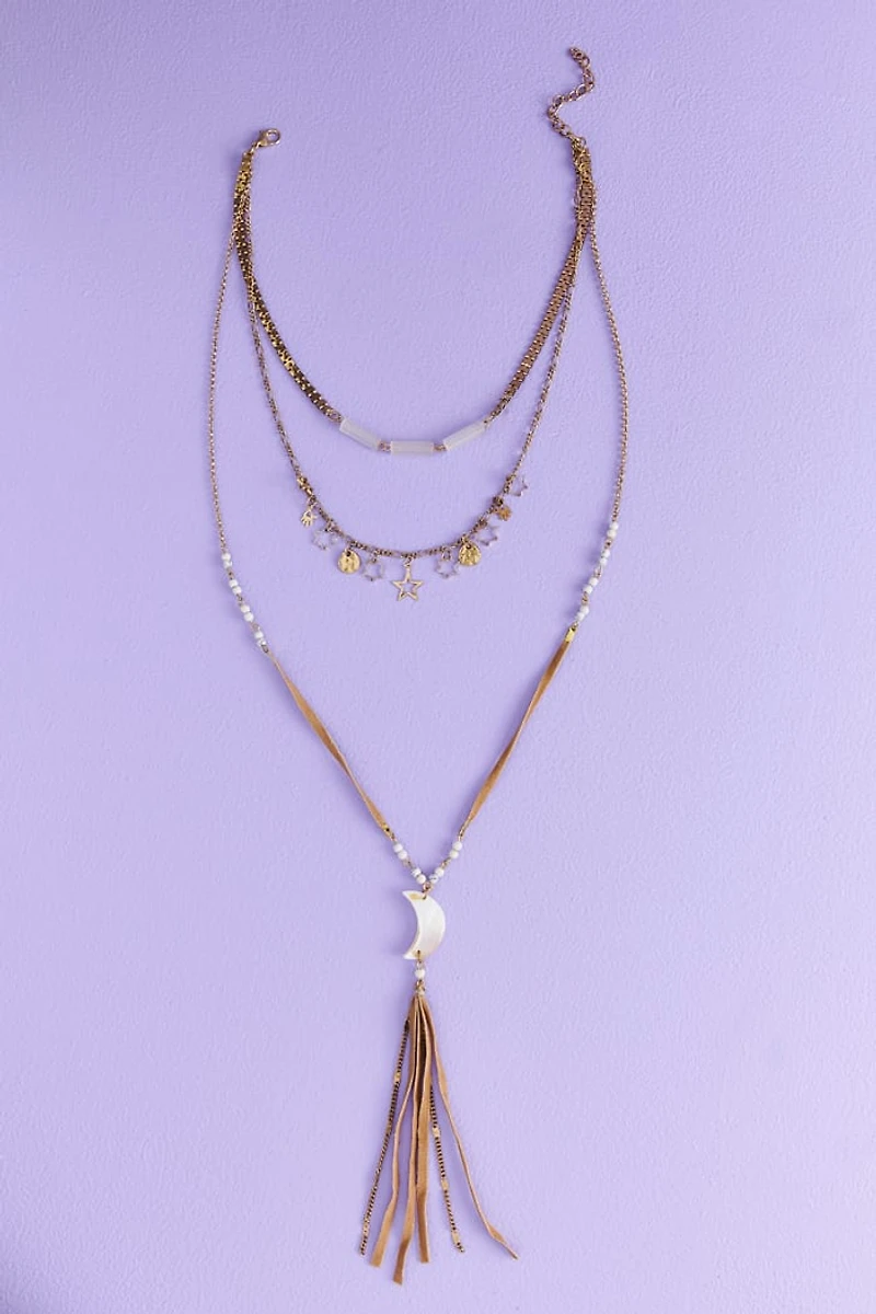 Buy Celestial Western Lariat Necklace - boho Chic Jewelry Online