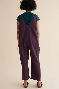Buy Purple Gauze Pocket Jumpsuit Online at Earthbound Trading
