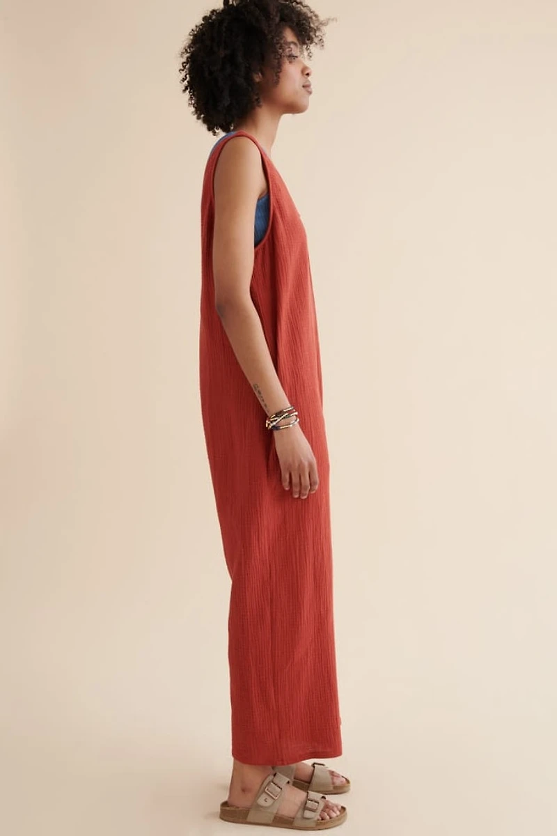 Buy Gauze Pocket Jumpsuit Online at Earthbound Trading