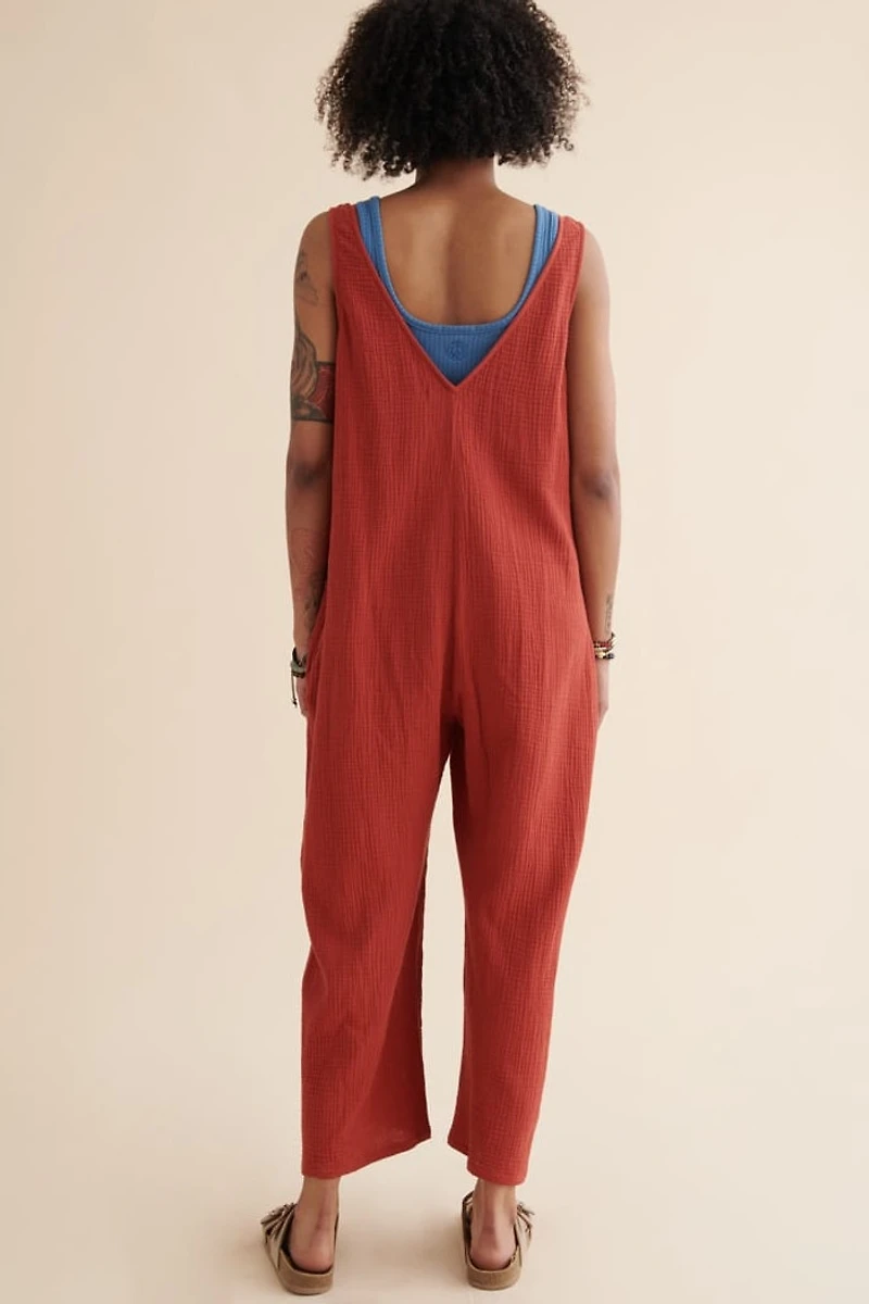 Buy Gauze Pocket Jumpsuit Online at Earthbound Trading