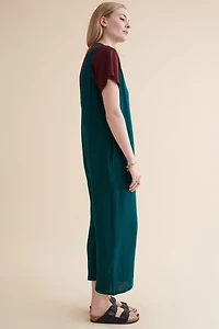Gauze Pocket Jumpsuit