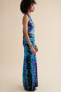 Buy Blue Artisan Tie Dye Palazzo Pants Online at Earthbound Trading