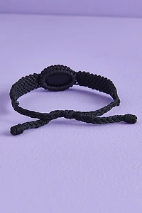 Buy Black Obsidian Evil Eye Braided Bracelet Online at Earthbound Trading