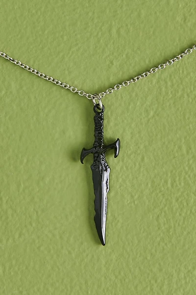 Buy Black Mini Dagger Necklace Online at Earthbound Trading