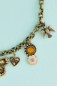 Buy Bronze Dainty Dove Charm Necklace  Online at Earthbound Trading