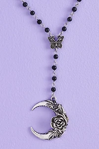 Buy Mystic Flower Moon Lariat Necklace Online at Earthbound Trading