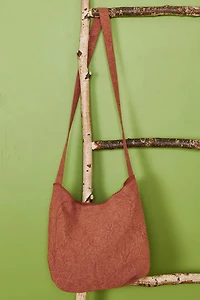 Buy Rust Floral Moon Shoulder Bag Online at Earthbound Trading