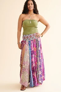 Purple boho Fairy Skirt with Tassels - Shop Ethereal Styles