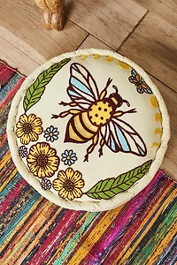 Buy Sunflower Honeybee Meditation Pouf Online at Earthbound Trading