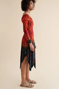 Express Yourself with Rainbow Artisan Tie Dye Fairy Dress - Shop Now