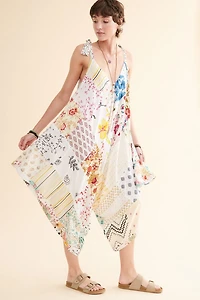 Buy Light Assorted Patchwork Harem Jumpsuit Online at Earthbound Trading