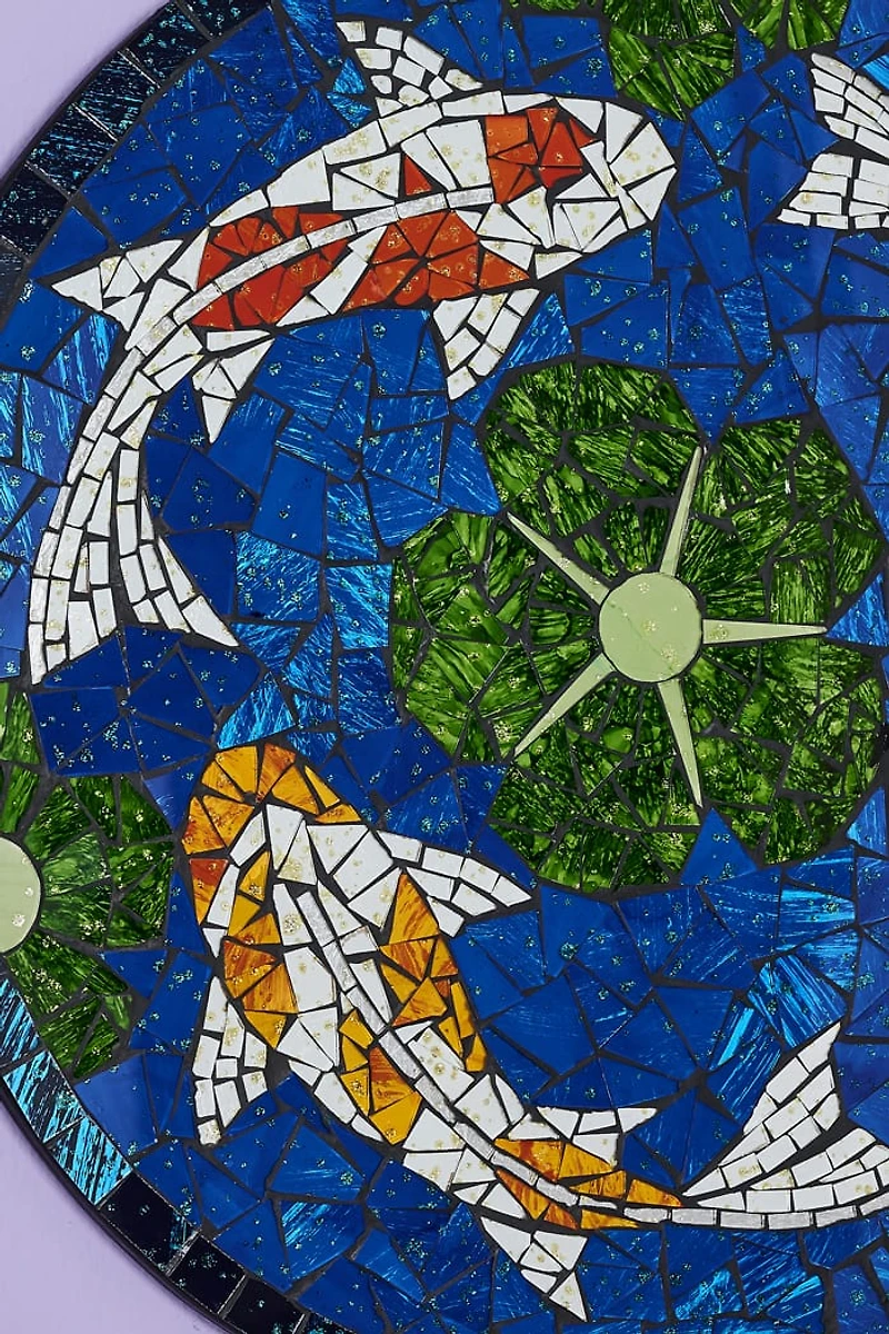 Buy Koi Fish Mosaic Online at Earthbound Trading