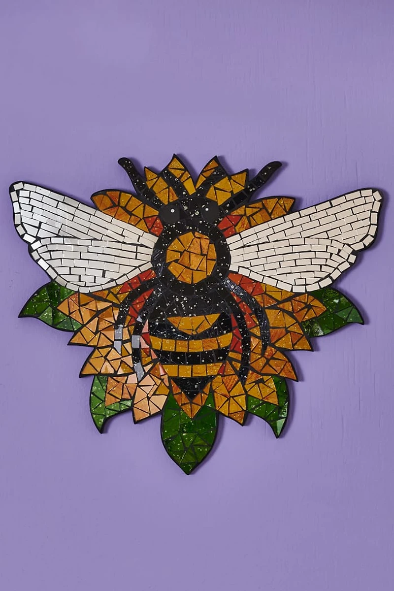 Sunflower Bumble Bee Mosaic