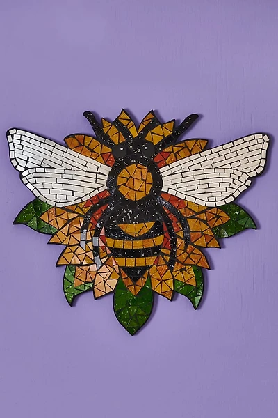 Sunflower Bumble Bee Mosaic