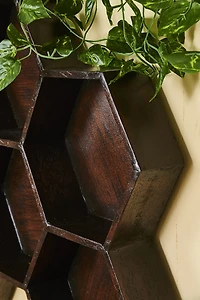 Buy Honeycomb Wood Shelf Online at Earthbound Trading