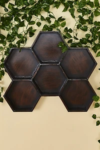 Buy Honeycomb Wood Shelf Online at Earthbound Trading