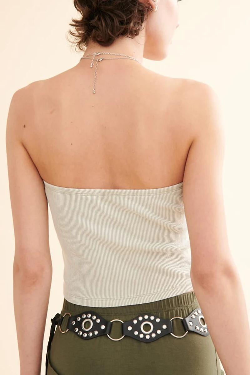 Buy Stone Wash Ribbed Tube Top Online at Earthbound Trading