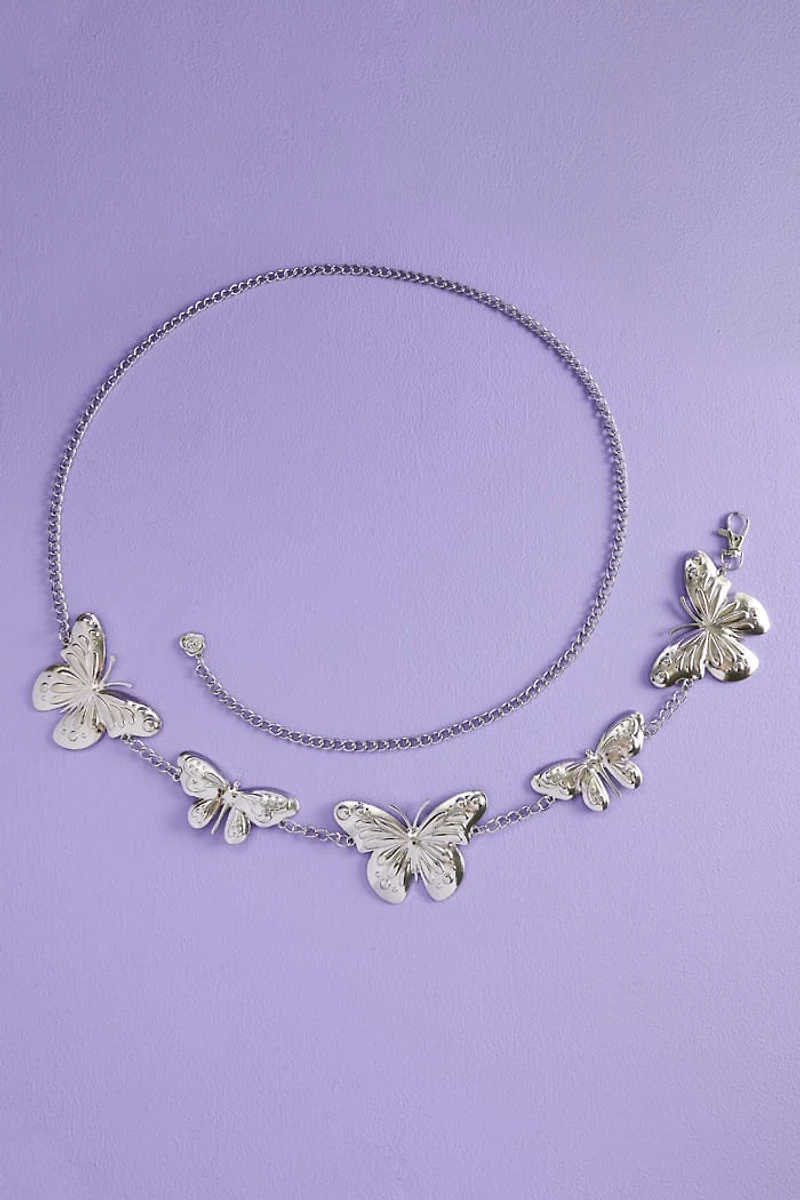 Buy Silver Butterfly Belt Online at Earthbound Trading