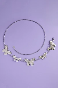 Buy Silver Butterfly Belt Online at Earthbound Trading
