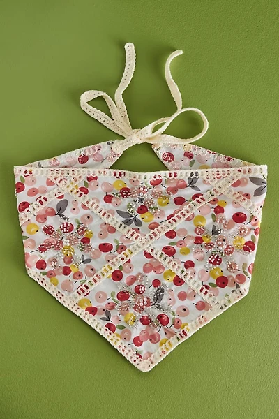 Pink Berry Cottage Hair Scarf