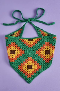 Buy Green Daisy Craft Square Festival Headband Scarf Online at Earthbound Trading