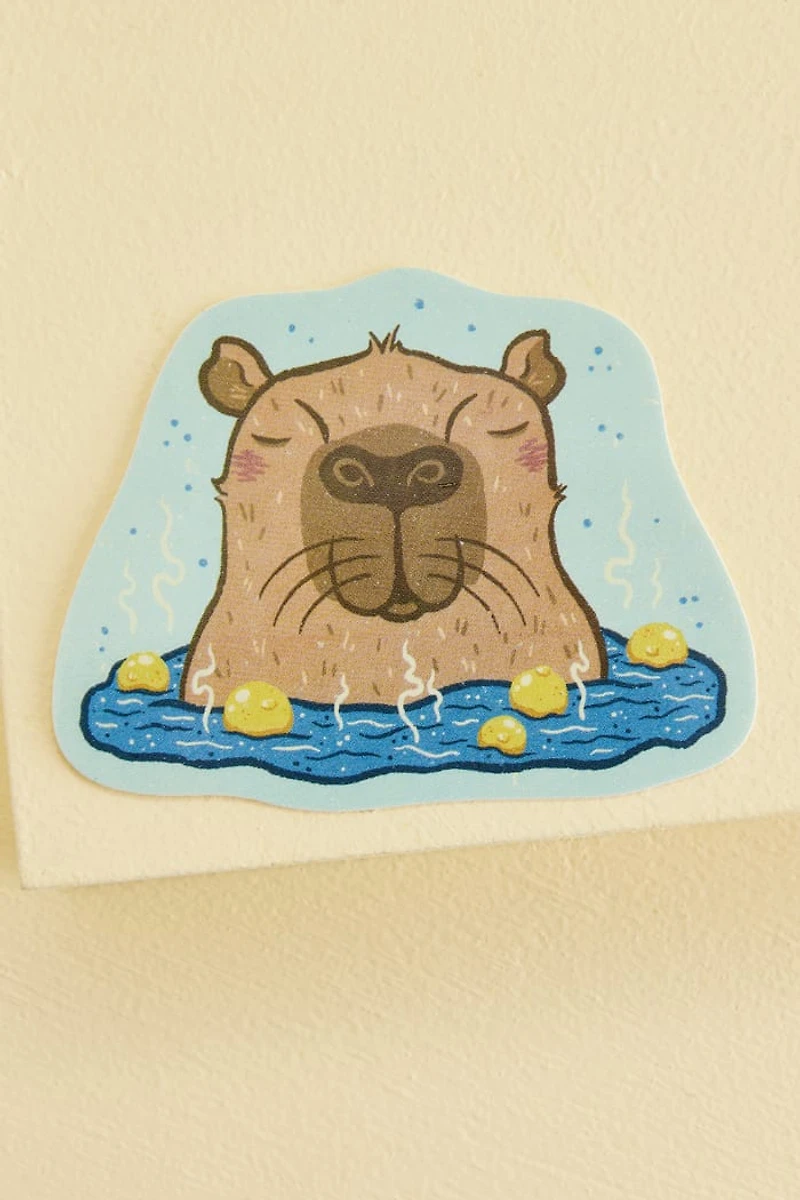 Buy EBX Capybara Sticker Online at Earthbound Trading