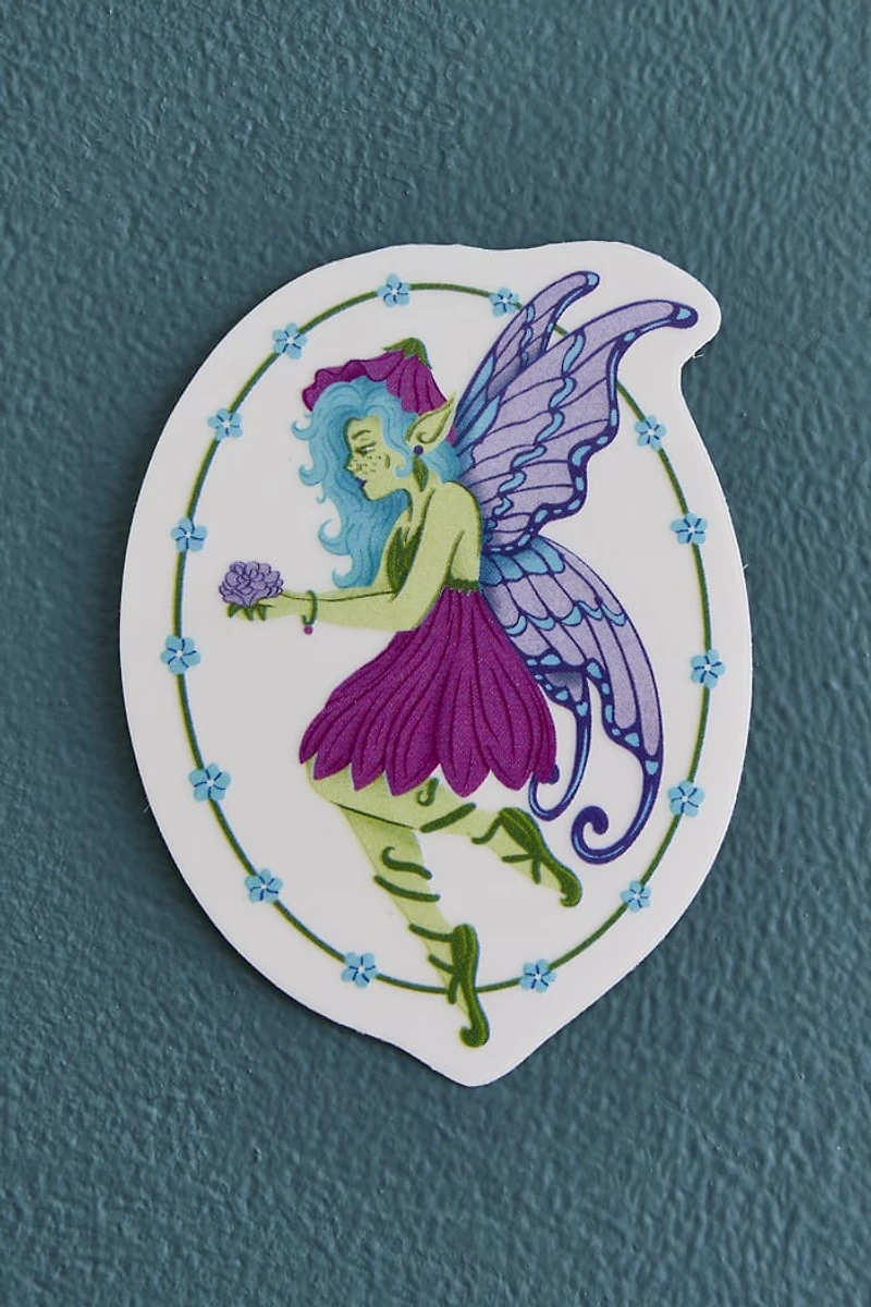 Buy EBX Floral Fairy Sticker Online at Earthbound Trading