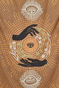 Mystic Hands MD Tapestry