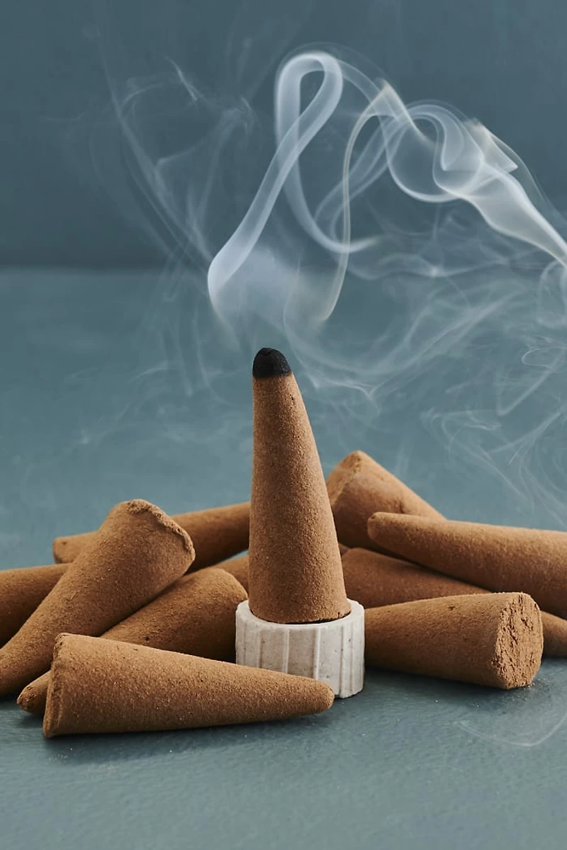 Buy Jasmine Organic Goodness Incense Cone and Burner Set Online at Earthbound Trading