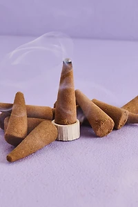 Buy Patchouli Organic Goodness Incense Cone and Burner Set Online at Earthbound Trading