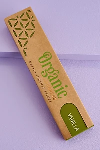 Buy Vanilla Organic Goodness Incense Sticks 15g Online at Earthbound Trading