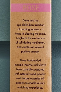 Buy Rose Organic Goodness Incense Sticks 15g Online at Earthbound Trading