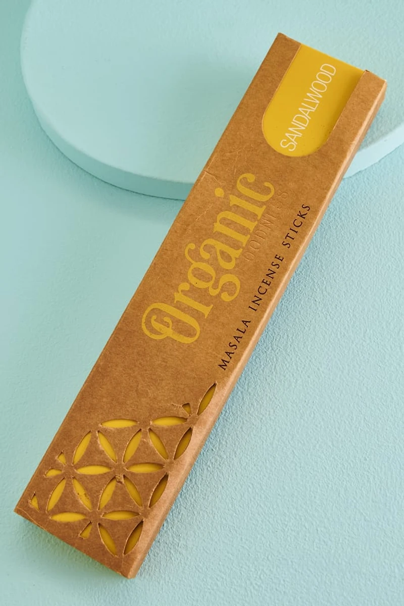 Buy Sandalwood Organic Goodness Incense Sticks 15g Online at Earthbound Trading