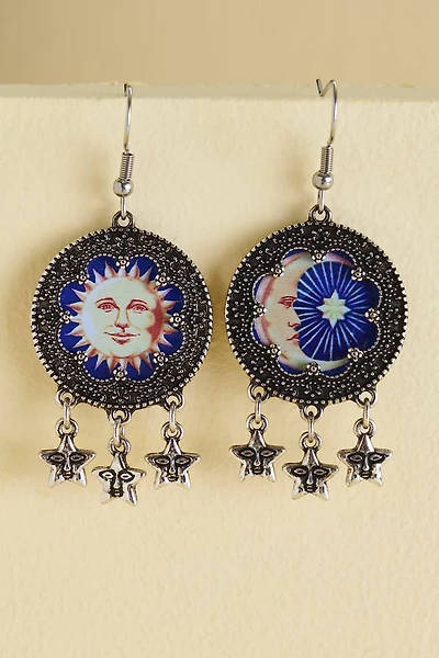 Vintage Celestial Mixed Earrings