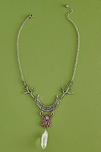 Buy Multi Stone boho Insect Crystal Necklace Online at Earthbound Trading