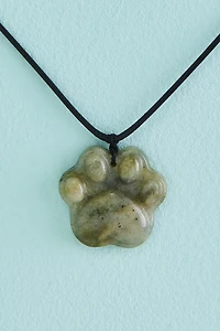 Buy Labradorite Cat Paw Necklace Online at Earthbound Trading