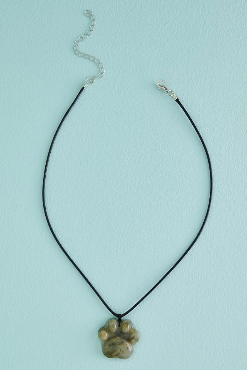 Buy Labradorite Cat Paw Necklace Online at Earthbound Trading
